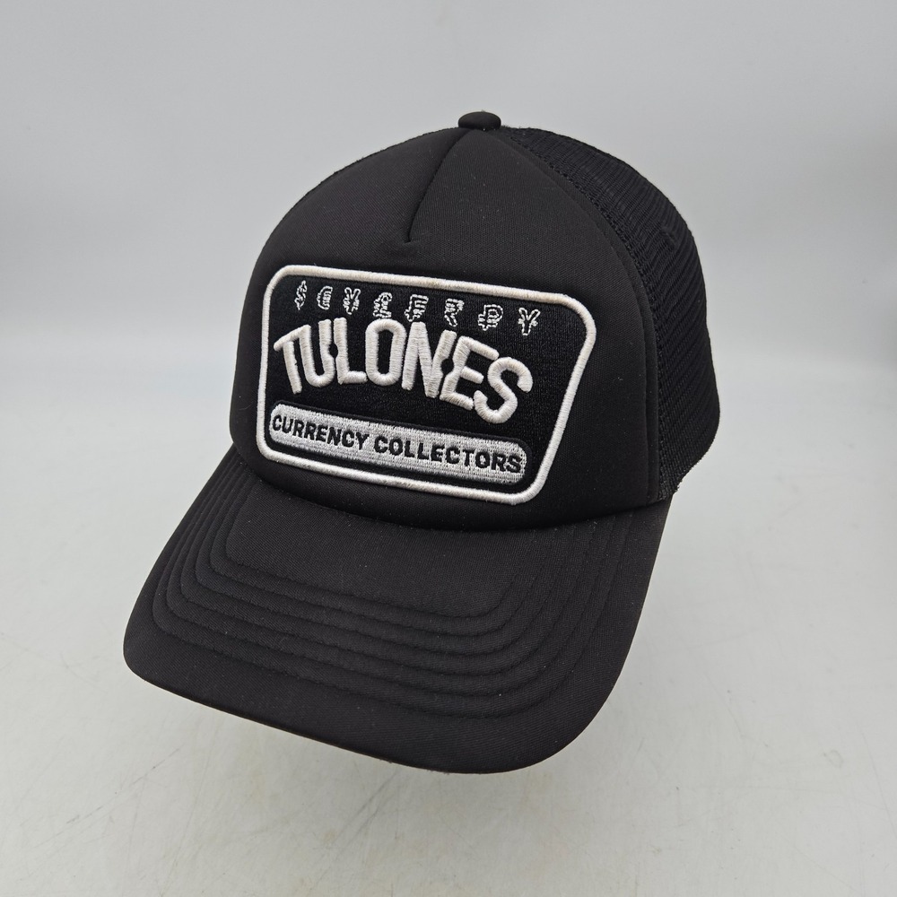 Tulones Snapback Hat Baseball Cap Black Currency Collectors Hip Hop Streetwear